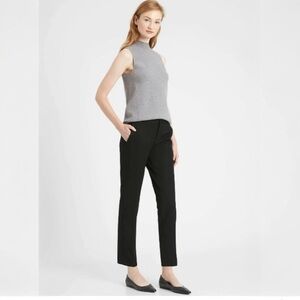 BANANA REPUBLIC Ryan Fit Cotton Stretch Black Pants 8
